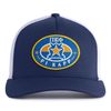 PI KAPP BADGE 5-Panel Curved Navy/White - Tailgate Hats