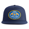 PI KAPPA PHI 5-Panel Flat Frat Hat Navy