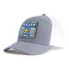 PI KAPPA PHI 6-Panel Curved Frat Hat Grey
