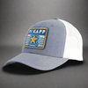 PI KAPPA PHI 6-Panel Curved Frat Hat Grey