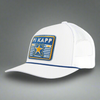 PI KAPPA PHI 5-Panel Curved Rope Hat, Richardson 112 White