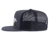 PNW BEAR 7-Panel Flat Bill Snapback, Richardson 168 Grey