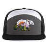 PNW BEAR 7-Panel Flat Snapback