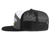 PNW BEAR 7-Panel Flat Bill Snapback, Richardson 168 Black