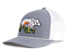PNW BEAR 5-Panel Curved Rope Hat, Richardson 112 Grey