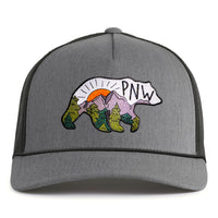 PNW BEAR 5-Panel Curved Rope Hat