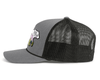 PNW BEAR 5-Panel Curved Rope Hat, Richardson 112 Grey
