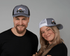 PNW BEAR 5-Panel Curved Rope Hat, Richardson 112 Grey