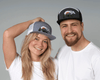 PNW BEAR 7-Panel Flat Bill Snapback, Richardson 168 Black