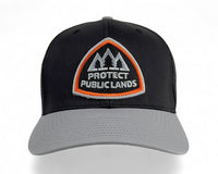 Protect Public Lands Black Grey Trucker – Richardson 112