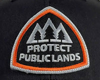 Protect Public Lands Black Grey Trucker – Richardson 112