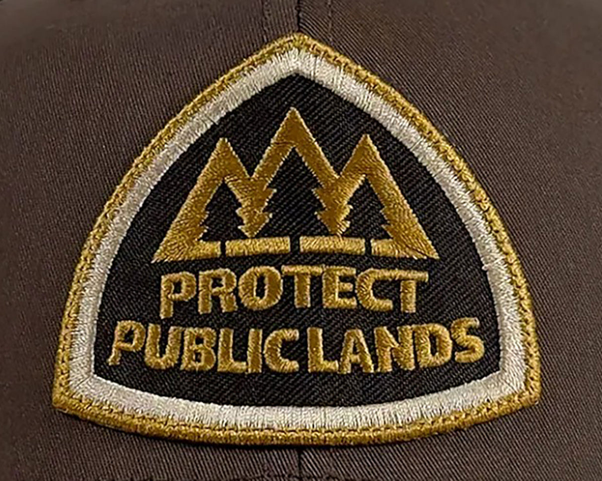Protect Public Lands Brown Tan Trucker – Richardson 112
