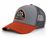 Protect Public Lands Grey Orange Trucker – Richardson 112