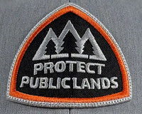 Protect Public Lands Grey Orange Trucker – Richardson 112