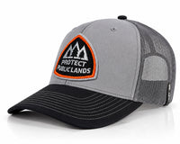 Protect Public Lands Grey Black Trucker – Richardson 112