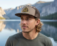 Protect Public Lands Brown Camo Trucker – Richardson 168