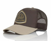 Protect Public Lands Brown Tan Trucker – Richardson 112 - Tailgate Hats