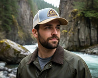 Protect Public Lands Grey Gold Trucker – Richardson 112 - Tailgate Hats
