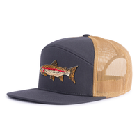 RAINBOW TROUT 7-Panel Flat Snapback