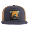 REDWOOD 7-Panel Flat Bill Snapback, Richardson 168