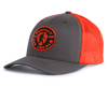 RESPECT BIG FOOT 6-Panel Curved Snapback Orange