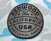 REDWOOD 5-Panel Curved Camo Hat, Richardson 112 Grey