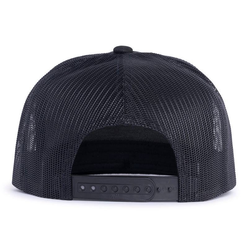 DELTS EMBLEM 6-Panel Curved Black Camo - Tailgate Hats