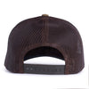SMOKEY BEAR 6-Panel Curved Camo Hat Brown