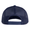 PI KAPP BADGE 6-Panel Curved Navy - Tailgate Hats