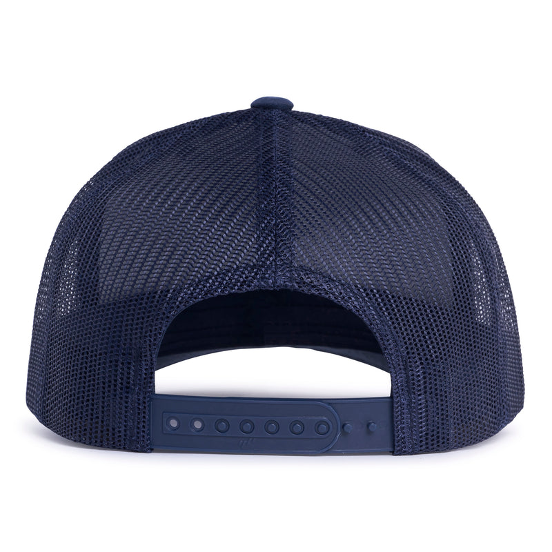 PI KAPP BADGE 6-Panel Curved Navy - Tailgate Hats