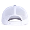 PI KAPP BADGE 5-Panel Flat Navy/White - Tailgate Hats