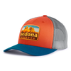 SEDONA AZ 6-Panel Curved Snapback