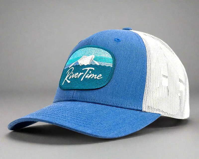 RIVER TIME 6-Panel Curved Low Profile, Ladies Favorite Blue SPECIAL ORDER ONLY