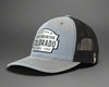 ROCKY MTN 6-Panel Curved Snapback, Richardson 112 XL Grey