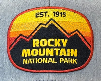 ROCKY MTN 6-Panel Curved Snapback, Richardson 112 Black