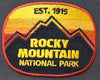 ROCKY MTN 7-Panel Flat Bill Trucker, Richardson 168 Orange Black