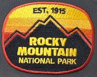 ROCKY MTN 7-Panel Flat Bill Trucker, Richardson 168 Orange Black