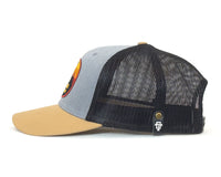 ROCKY MTN 6-Panel Curved Snapback, Richardson 112 Black