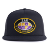 SAE OVAL EMBLEM 5-Panel Flat Black - Tailgate Hats