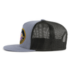 SAE OVAL EMBLEM 5-Panel Flat Grey/Black - Tailgate Hats