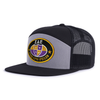 SAE OVAL EMBLEM 7-Panel Flat Grey/Black - Tailgate Hats