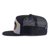 SAE OVAL EMBLEM 7-Panel Flat Grey/Black - Tailgate Hats