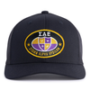 SAE OVAL EMBLEM 6-Panel Curved Black - Tailgate Hats