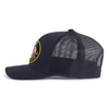 SAE OVAL EMBLEM 6-Panel Curved Black - Tailgate Hats