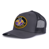 SAE OVAL EMBLEM 6-Panel Curved Charcoal - Tailgate Hats