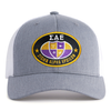 SAE OVAL EMBLEM 6-Panel Curved Grey/White - Tailgate Hats