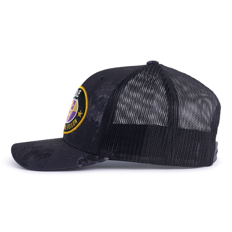 SAE OVAL EMBLEM 6-Panel Curved Poseidon Camo - Tailgate Hats