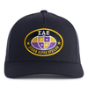 SAE OVAL EMBLEM 5-Panel Curved Black - Tailgate Hats