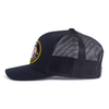 SAE OVAL EMBLEM 5-Panel Curved Black - Tailgate Hats
