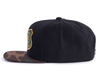 SASQUATCH 6-Panel Flat Camo Hat Black